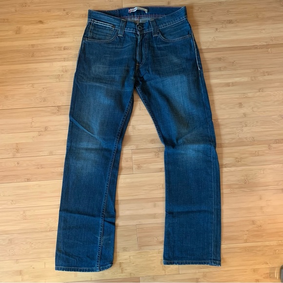 Levi's 506 Standard Rise Mens Size 31 x 32 Zipper Pockets Denim Jeans - Picture 9 of 16